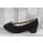 Caprice Damen Pumps schwarz mit Kroko Optik und kleiner Zierschleife, 3 cm Absatz