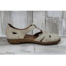 Josef Seibel Damen Sandale Rosalie 29  beige mit Mittelsteg und Klettverschluss,  Zehen- und Fersenbereich geschlossen