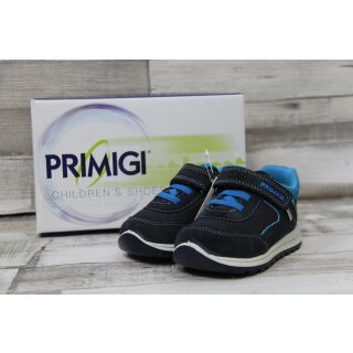 Primigi Kinderhalbschuh Goretex dunkelblau-türkis mit Klettverschluss
