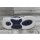 Skechers Arch Fit Damen Sandale mit Stretch Kreuzband und Klettverschluss an der Ferse blau