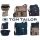 Tom Tailor Handtasche Schultertasche beige blau schwarz Umhängetasche