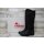 Rieker Damen Stiefel schwarz, schmale Schaftweite XS mit Strecheinsatz im Wadenbereich