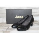 Jana Damen Pumps 5cm Absatz schwarz mit Steinchen...