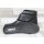 Gemini Damen Kurzstiefelette schwarz mit Klettverschluss und Blattapplikation
