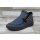 Rieker Damen Knöchelschuh jeansblau mit bunten Ösen