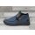 Rieker Damen Knöchelschuh jeansblau mit bunten Ösen