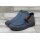 Rieker Damen Knöchelschuh jeansblau mit bunten Ösen