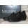 Comfortabel Damen Slipper schwarz mit seitlichen Strech-Einsätzen, herausnehmbare Innensohle