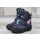 LICO Mädchen Comfortex Klett-Stiefel dunkelblau mit rosa Stern und Blinklicht