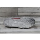 Kristofer schicker Herren-Schnürschuh rot mit schwarzer Ziersteppung