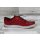 Kristofer schicker Herren-Schnürschuh rot mit schwarzer Ziersteppung