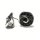 Ohrring 925 Silber rhodiniert Zirkonia schwarz Ohrstecker 18mm Klipstecker