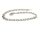 Armband 925/- Silber Fantasiemuster Spiegelanker beweglich 21cm