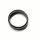 Keramik Ring halbrund schwarz 8 mm Bandring Ehering Trauring #64
