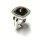 Ring 925 Silber rhodiniert Zirkonia braun weiß edel elegant glitzern #54