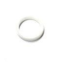 Keramik Ring weiß 5mm glatt Bandring Ehering Vorsteckring #56