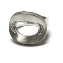 Ring 925 Silber rhodiniert matt Zirkonias einfarbig...
