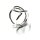 Ring 925/- Silberring Glanz außergewöhnlicher Knotenform #57