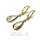 Ohrring 333/- Gold Zirkonias tropfenförmig Glanz Ohrhänger