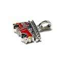 Feuerwehr Anhänger 925 Silber Themenschmuck Silberanhänger Kinderschmuck