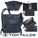 dunkelblaue Tom Tailor Handtasche  + passende Geldbörse