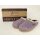Trunte warmer Damen Clog flieder mit Fußbett
