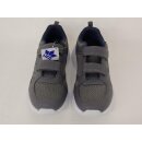 LICO Herren Klett Sportschuh mit weißer Sohle grau