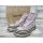 Rebecca White Damen Knöchelschuh zum schnüren mit Fransen zart rosa