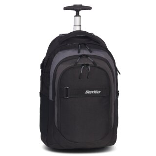 BestWay Evolution Roller Rucksacktrolley 21 Liter schwarz zement