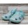 slobby Kleinkinder Freizeitschuh mit Klettverschluss mint Blumen