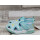 slobby Kleinkinder Freizeitschuh mit Klettverschluss mint Blumen