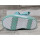 slobby Kleinkinder Freizeitschuh mit Klettverschluss mint Blumen