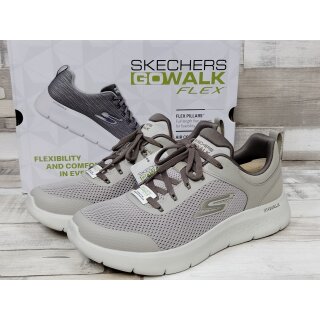 Skechers Herren GOWALK ULTRA GO Schnürschuh taupe
