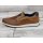 Rieker Herren Slipper braun durchbrochen mit heller Sohle