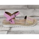 Tom Tailor Mädchen Sandale rosa/bunt mit kleiner Schnalle