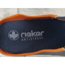 Rieker Herren Sabots dunkelblau mit weißer Sohle