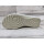Dr. Brinkmann Damen Pantolette weiss-grau mit Klettverschluss