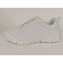 LICO Damen Turnschuh zum schnüren leicht weiss