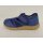 Fischer Jungen Hausschuh jeansstoff blau mit Klettverschluss