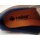 Rieker Herren Slipper braun, an der Ferse mit blau abgesetzt