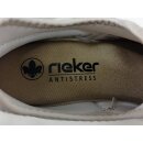 Rieker Damen Sneaker beige mit durchbrochener Laufsohle