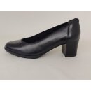 Tamaris Damen Pumps Absatz breit 6 cm schwarz