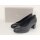 Tamaris Damen Pumps Absatz breit 6 cm schwarz