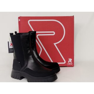 Rieker Evolution Damen Chelsea Boot schwarz