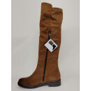 remonteTEX Damen Langschaftstiefel braun mit Vario-Schaft und herausnehmbarer Innensohle