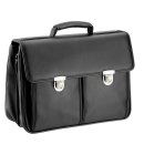 Schwarze Businesstasche mit stilvollem und zeitlosem Design