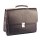 braune Aktentasche Businesstasche für Büro und Alltag dunkelbraun