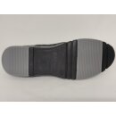 Comfortabel Damen Klett-Halbschuh schwarz, herausnehmbare Innensohle