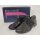 Comfortabel Damen Klett-Halbschuh schwarz, herausnehmbare Innensohle