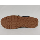 Rieker Herren Slipper mit Stretchsenkel blau mit brauner Hacke